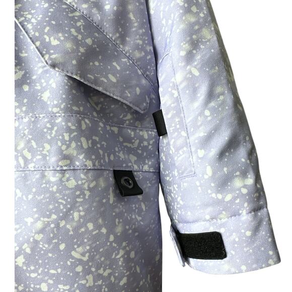 Burton Snowsuit Base Layer & Mitts Winter Ski Outfit Size 4T Stardust Lavender - Picture 4 of 16